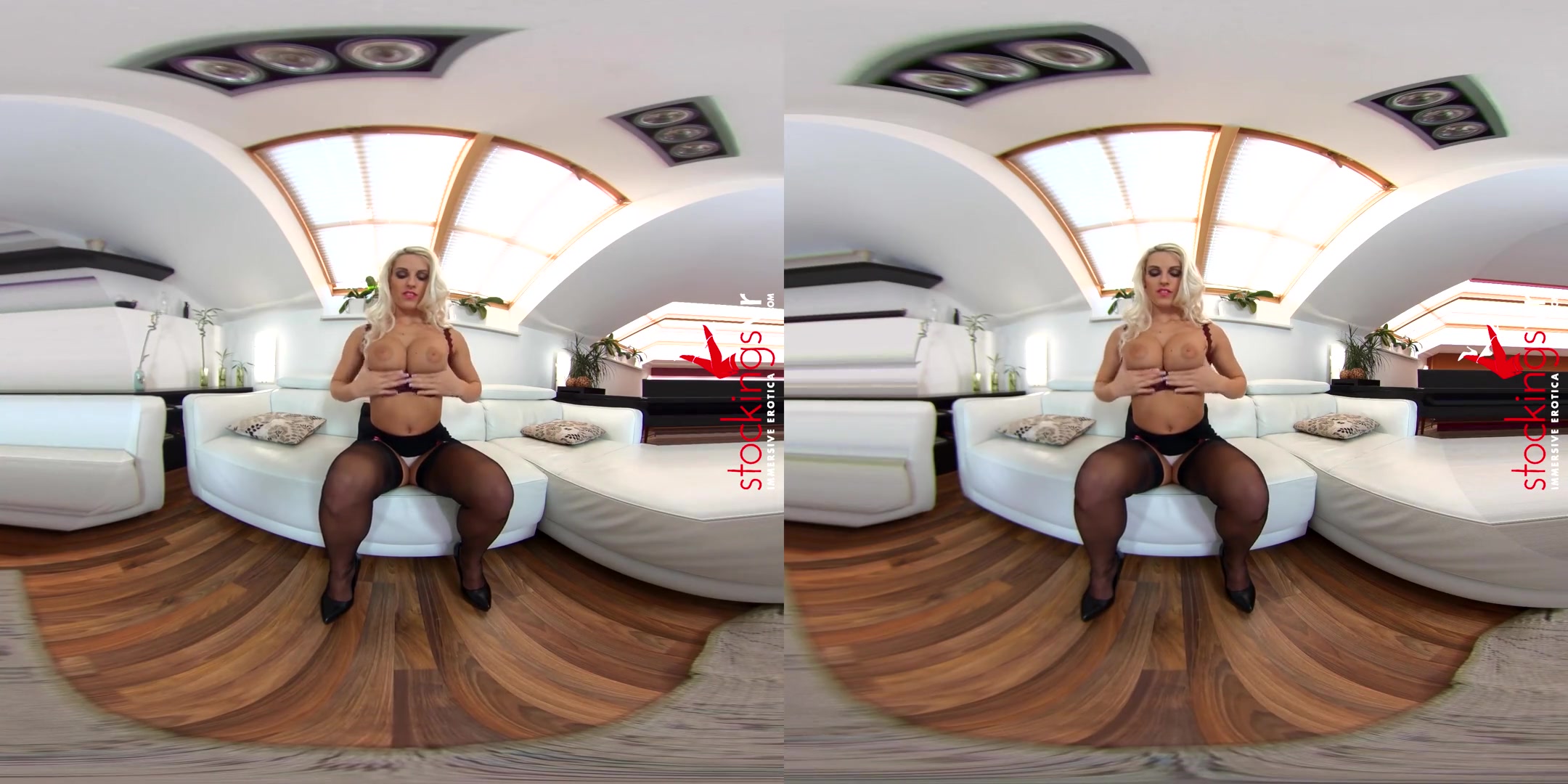 Blanche Bradburry in Lick My Ass - StockingsVR
