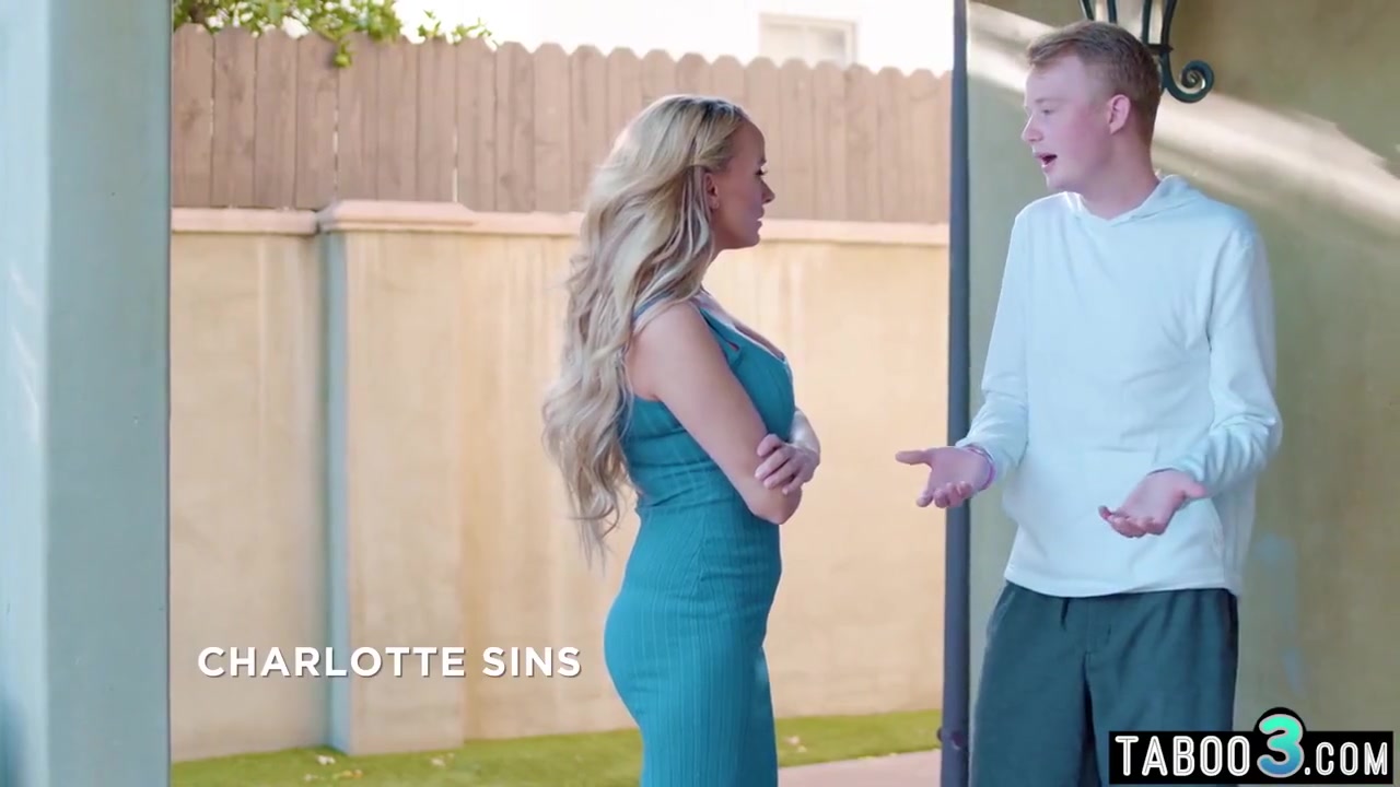 Charlotte Sins, Jimmy Michaels And Pristine Edge - Guy Has To Have Sex The Neighbor And Stepmom