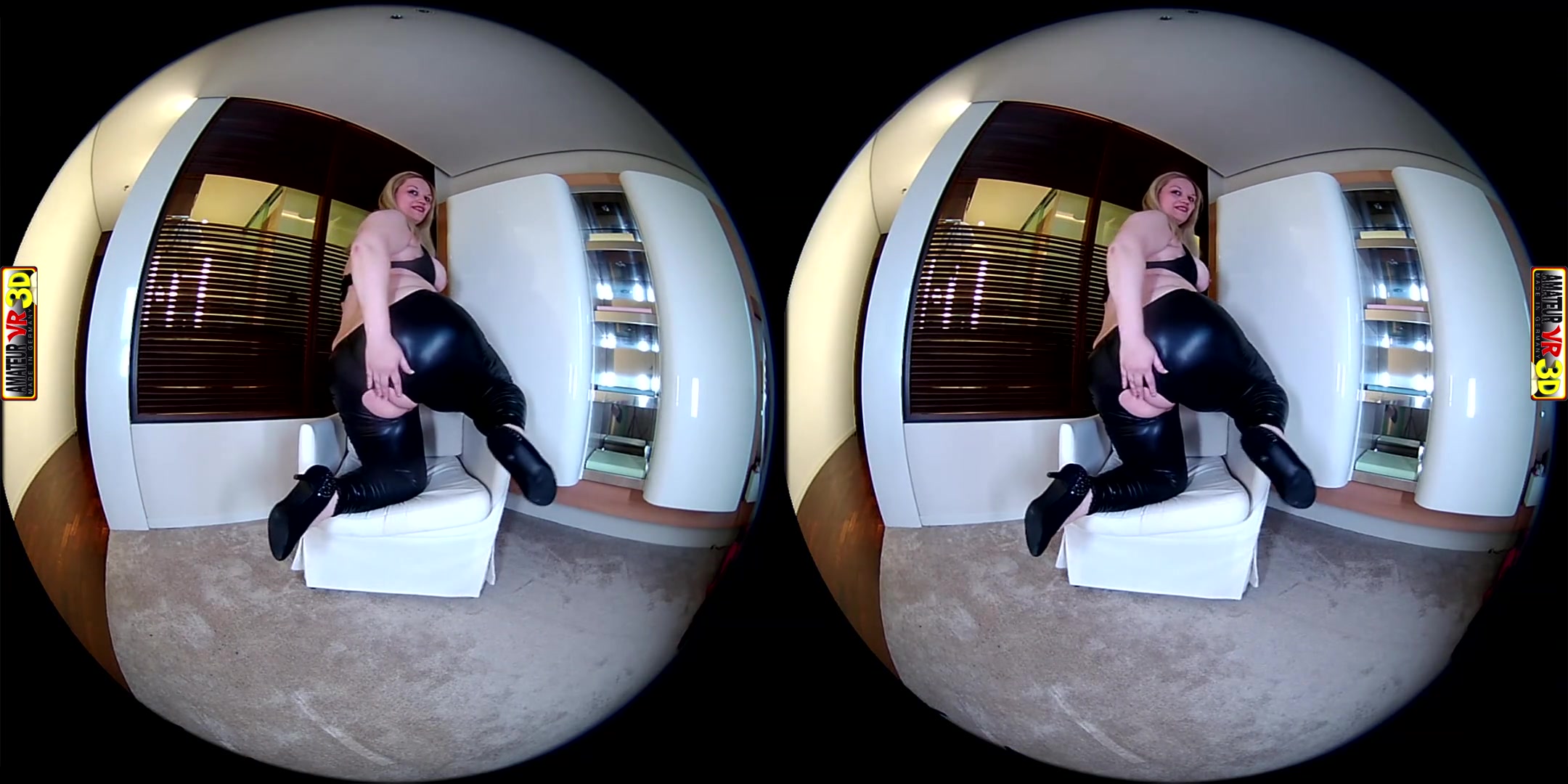 Stella in Stella - Horny Ass In Latex... - AmateurVR3D