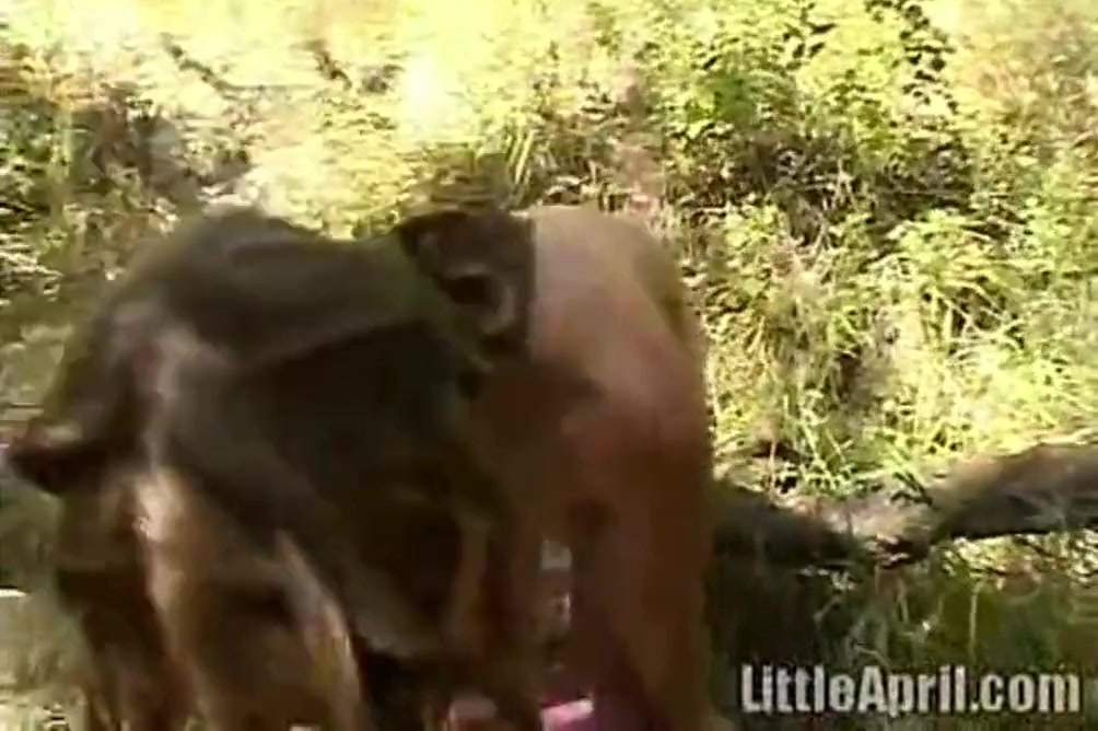 Little April Fingering Pussy Outdoor And Cum