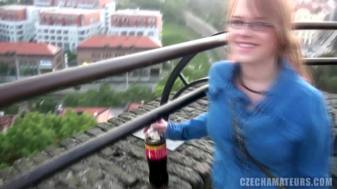 Czech horny couple recorded their holiday on camera