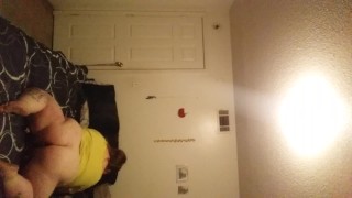 Fat bitch is horny