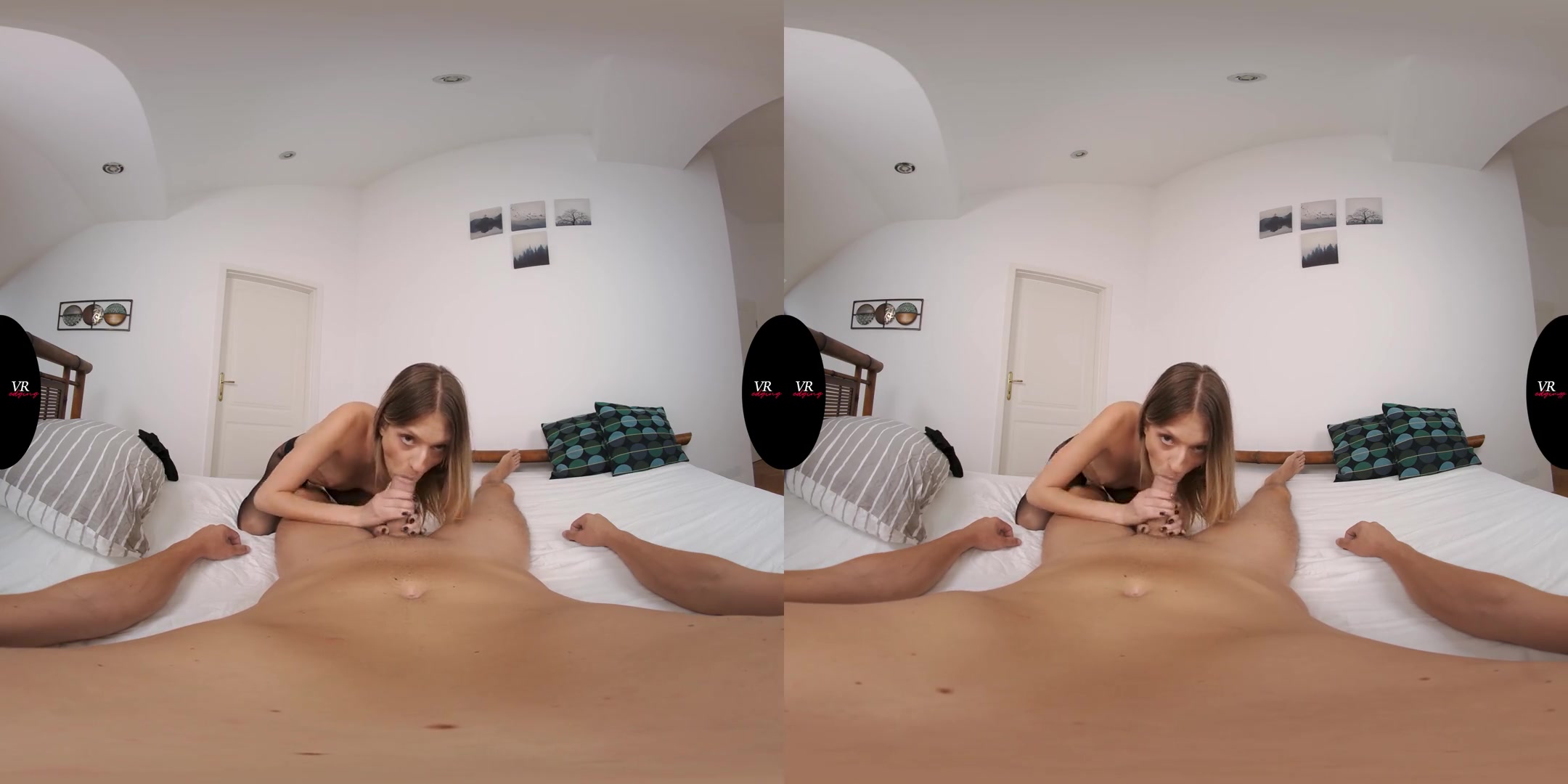 Rebecca Takes Care Of Your Dick - Pornstar Edging Blowjob and Footjob