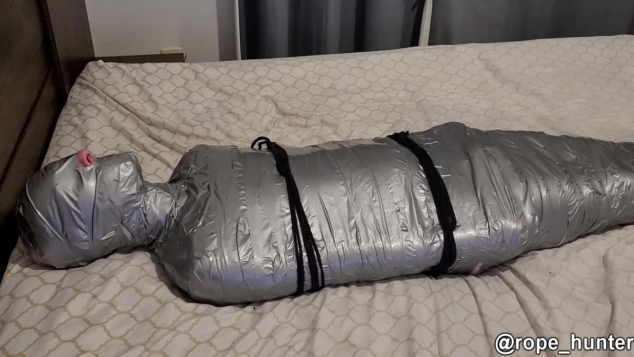 Mummified Slave Boy Just Existing And Struggling For 20 Minutes