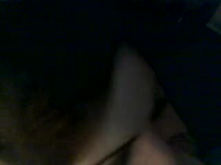Kinky redhead hussy is polishing my rod like a pro