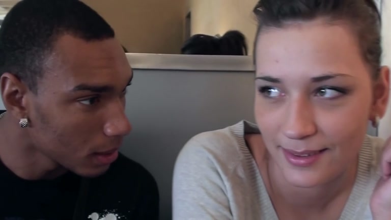 Real public sex with a stunning brunette