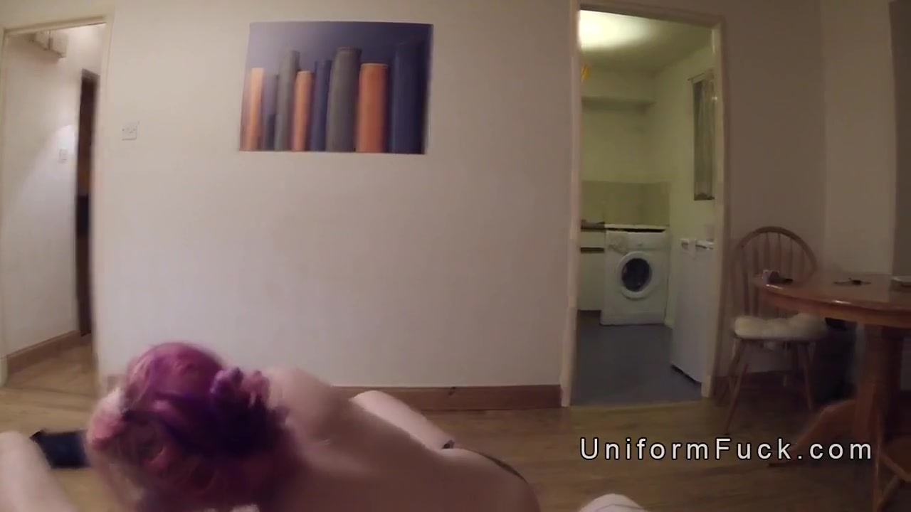 Chubby Busty Babe Gets In The Ass