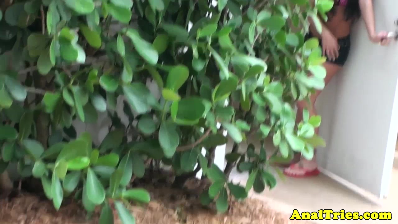 gfriend Adriana Lynn gets anally screwed by bf