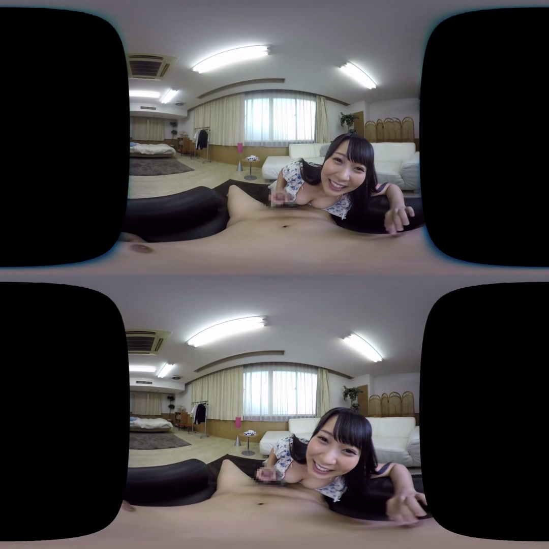 Miku Hayama - Gazing at the Virtual Blowjob - WOW!