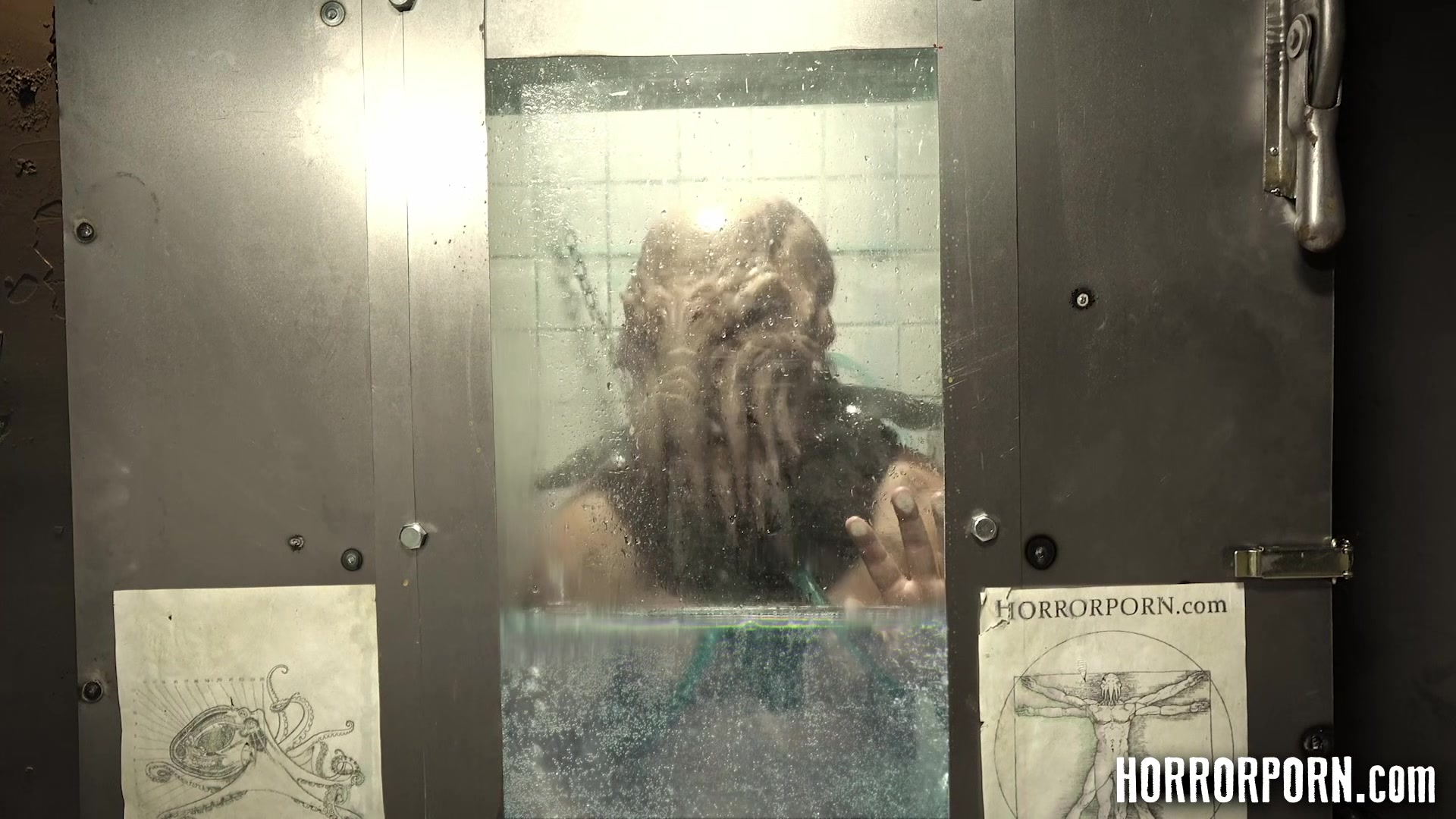 HORRORPORN The beautiful scientist fucked by a monster
