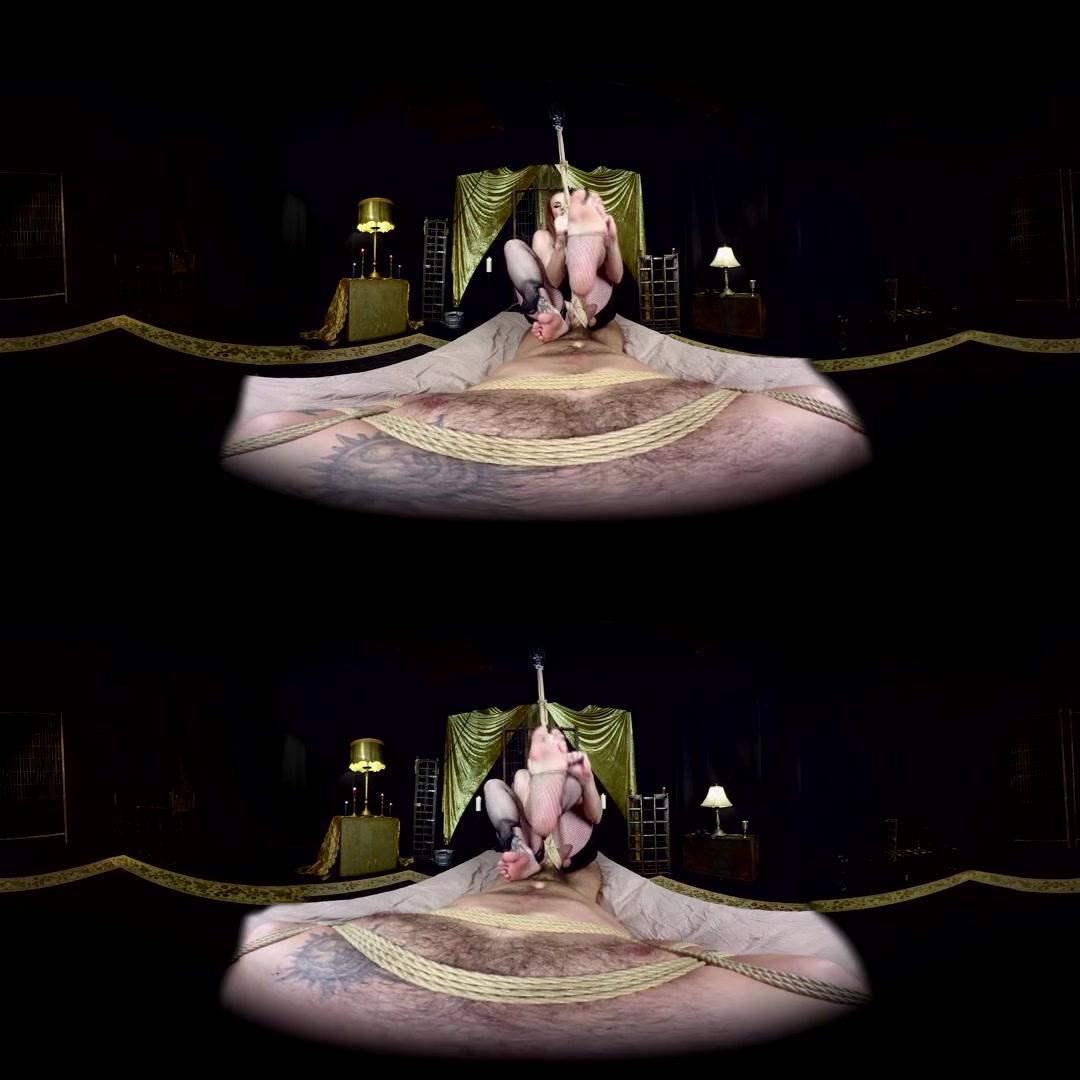 Bella Rossi in Bella Rossi's Foot Fetish Dungeon POV - KinkVR