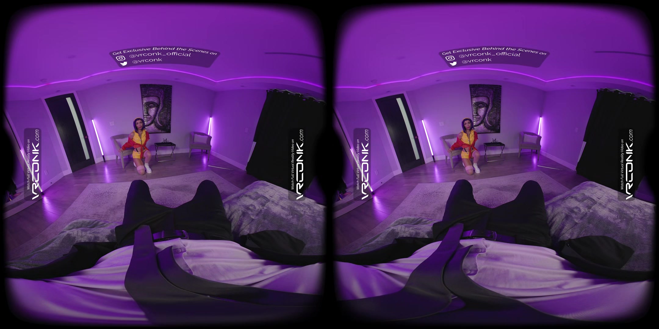VR Conk Sexy Asian Babe Xochi Moon Fuck and Suck In Cowboy Bebop XXX Parody VR Porn