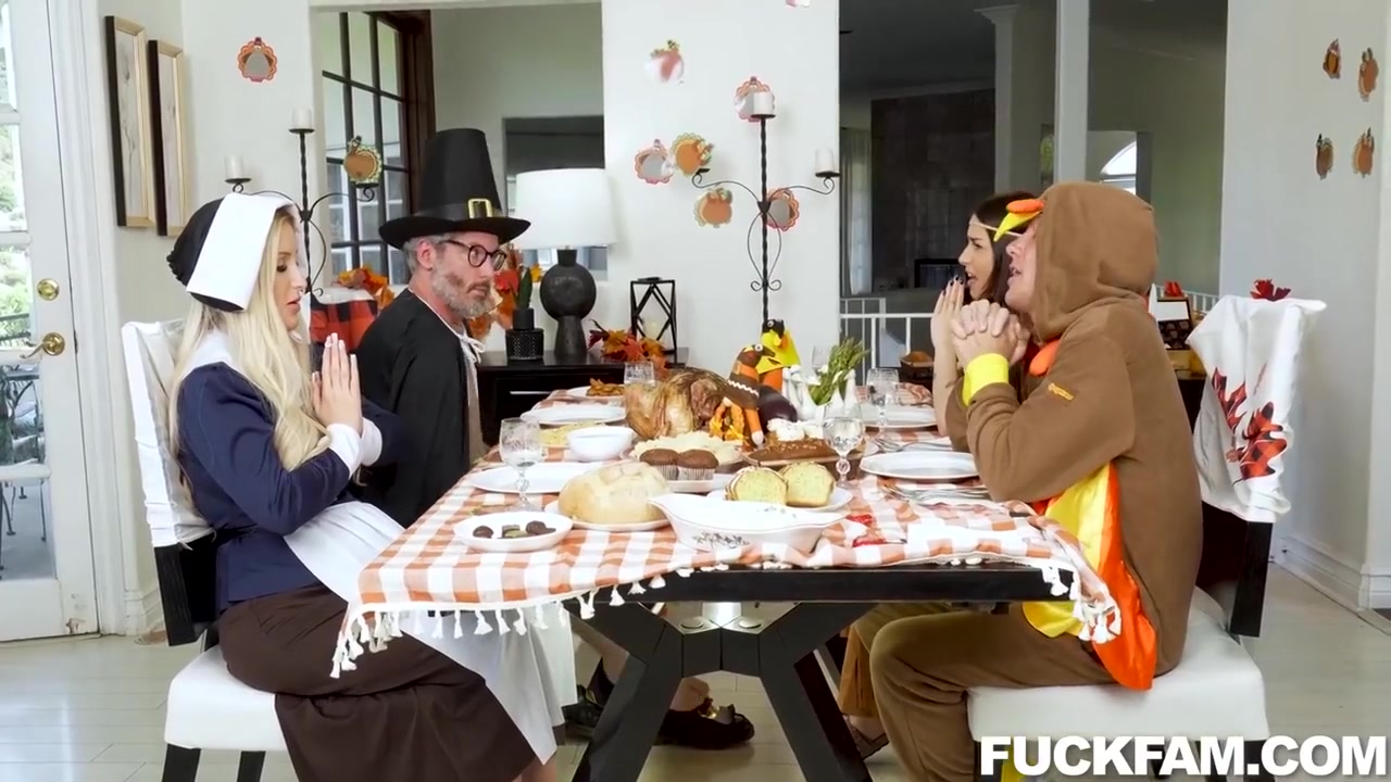 Fuck Before Feast With Chanel Camryn, Mike Madison And Mike Mancin