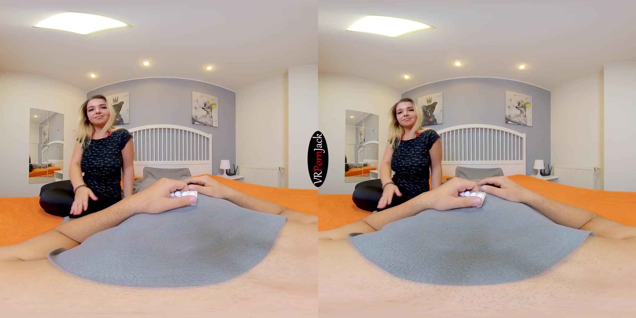 Big Boobs Are The Cure - Virtual Reality Blowjob with Busty Amateur
