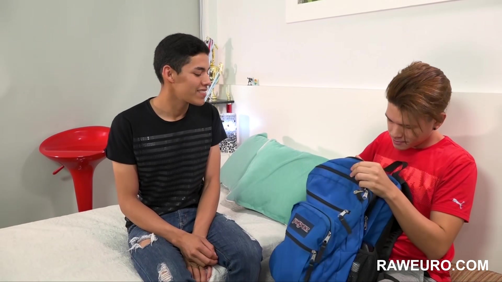 Twinks just Wanna have Bareback Fun! Cedric Point & Evan Daniels for RAWeuro