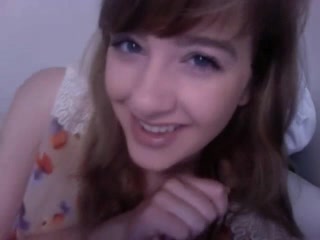 Cute youthful gal humiliates small wieners on webcam