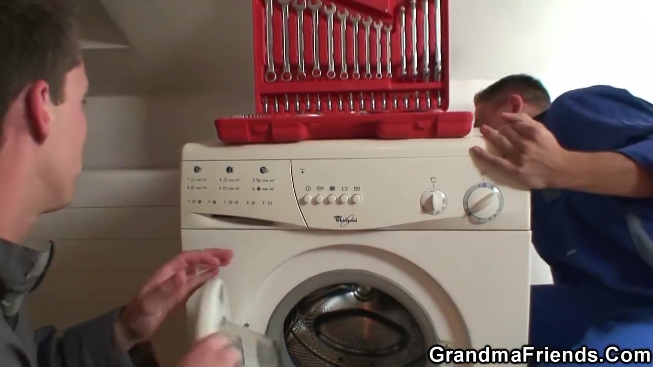 Two Workers Share Very Old Grandmother