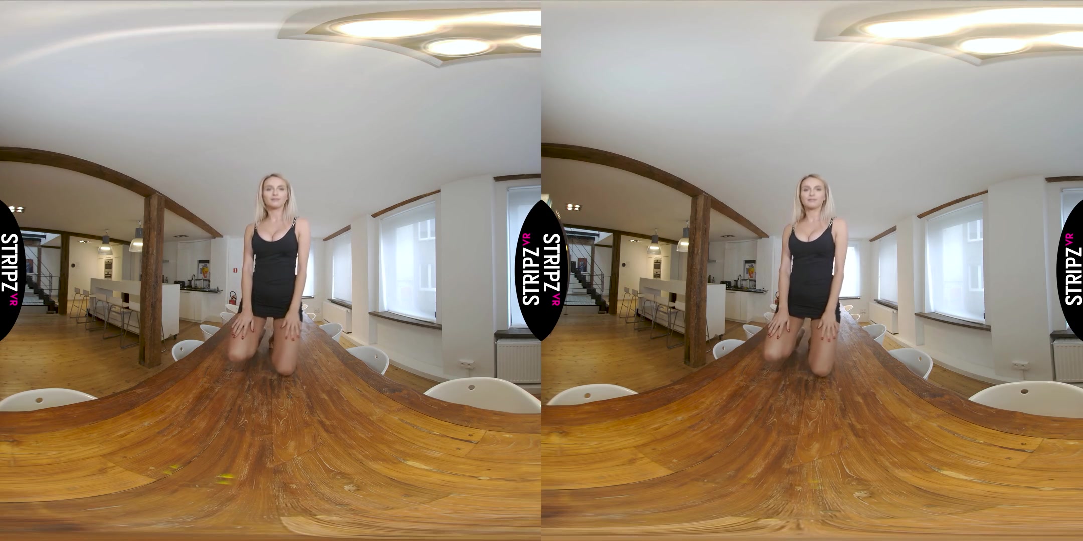 Sexual Senses - Amazing Blonde Babe Solo Striptease