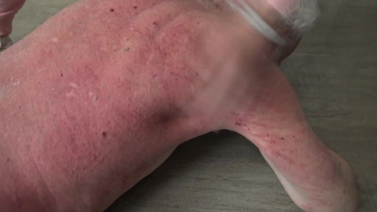 Old beating victim of the sadistic home help! by Femdom Austria