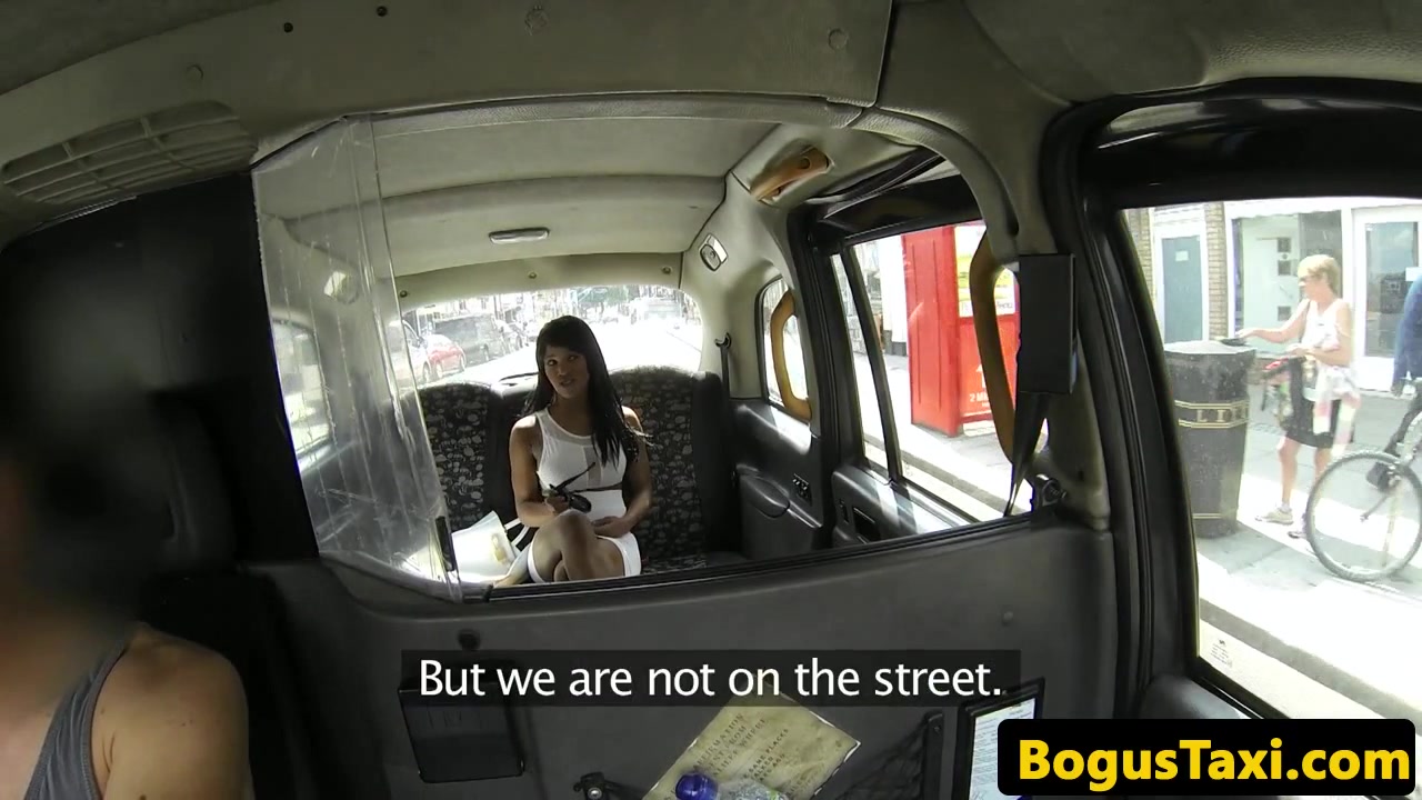 tattooed taxi beauty gushing after railed in vag