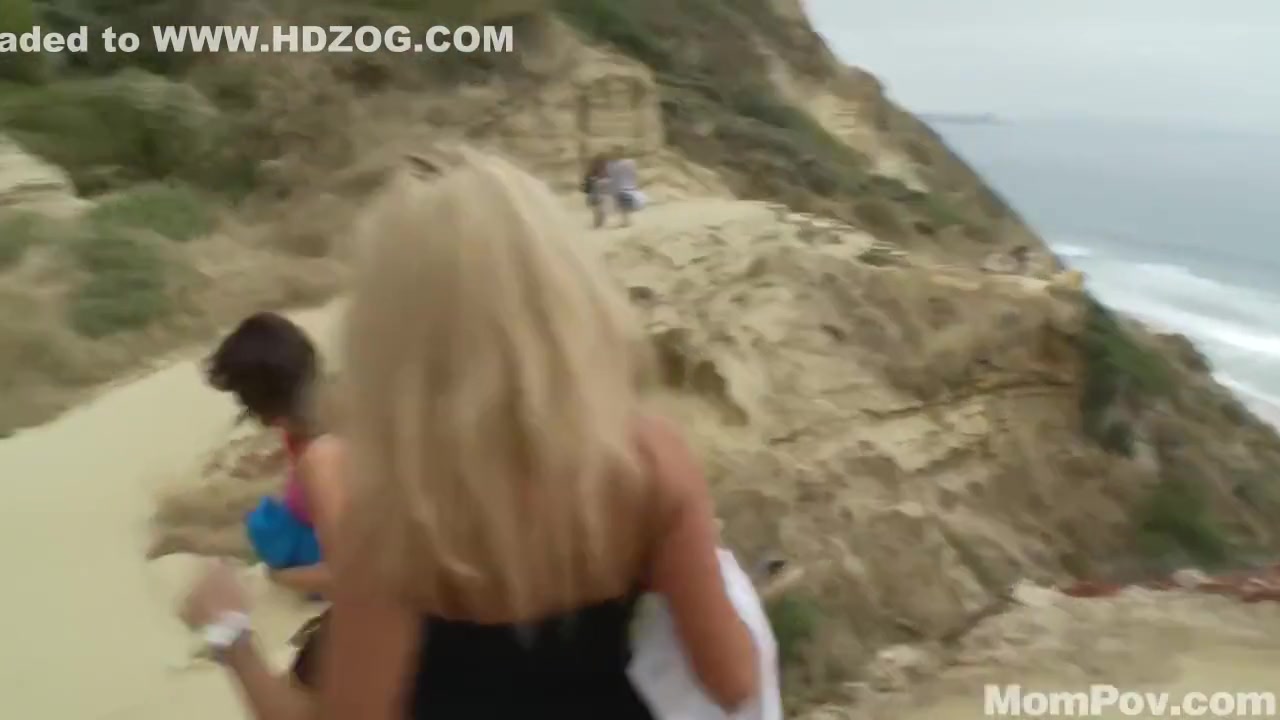 Amber & Misty - On The Beach - E059