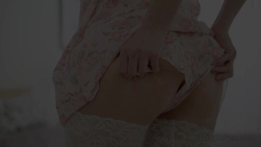 Dude plays with blonde ass during sex.