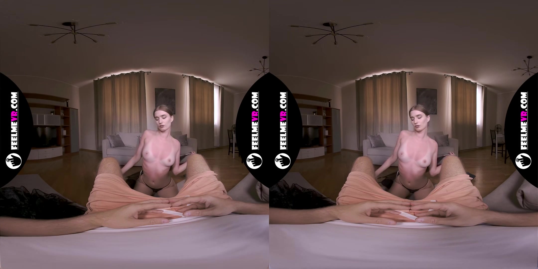 Virtual Striptease With Slim Tall 18yo Teen Mary Moon
