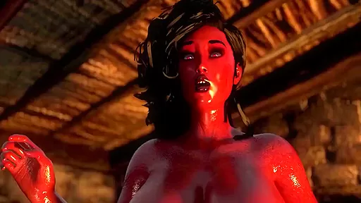 Trans Witch Stepmom Fucked A 18+ Virgin teen 18+ Girl In Horror Night - 3d Animated