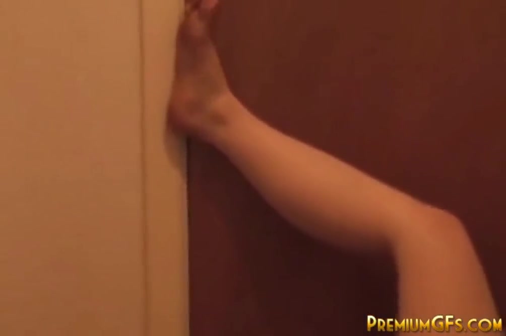 With Taped Tits Rubbing Wet Pussy With Kitty Kim