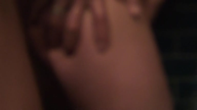 Outdoor blowjob from a pick up blondie
