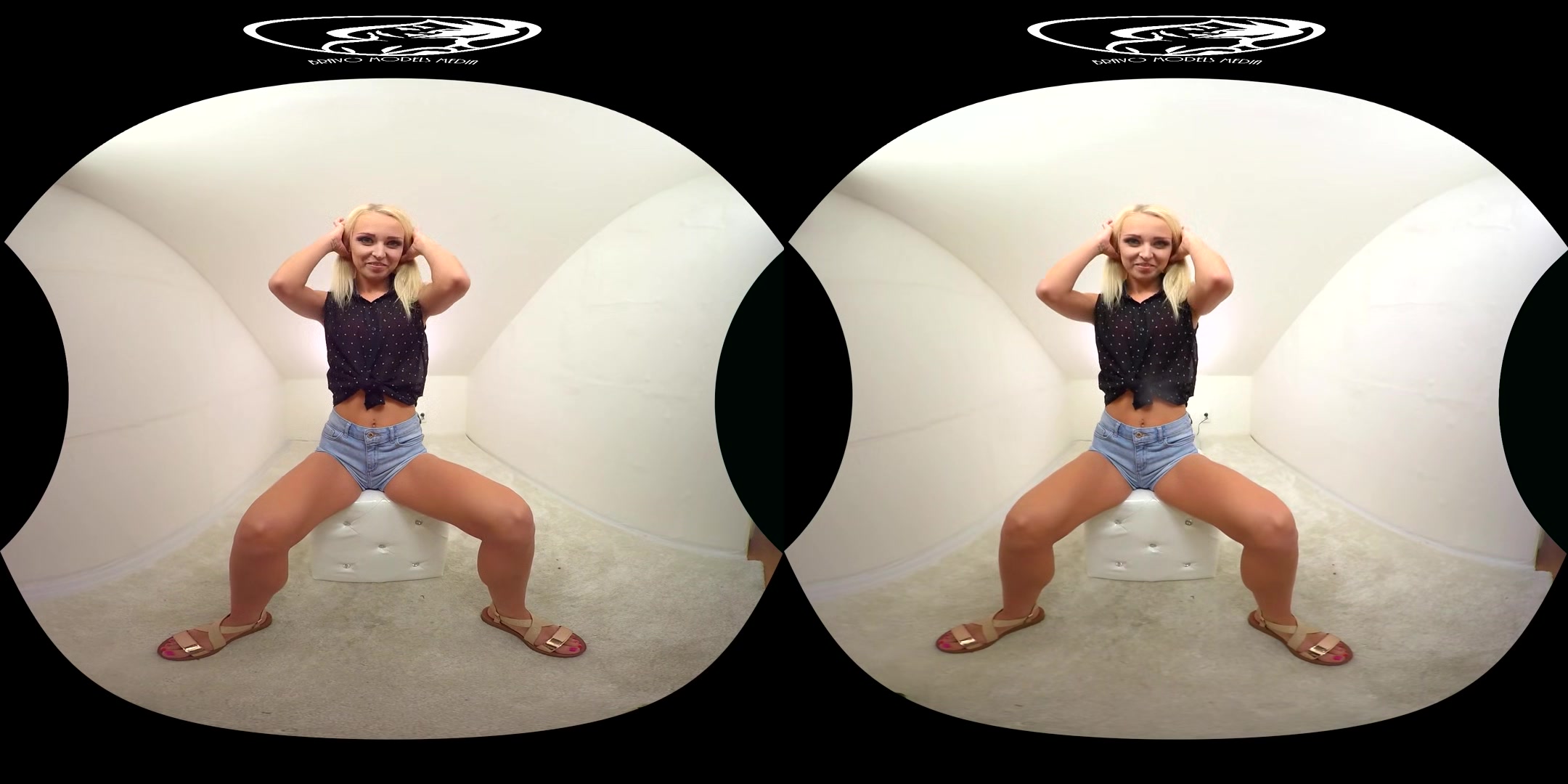 342 - Deborah; Young Fit Blonde Solo With A Toy