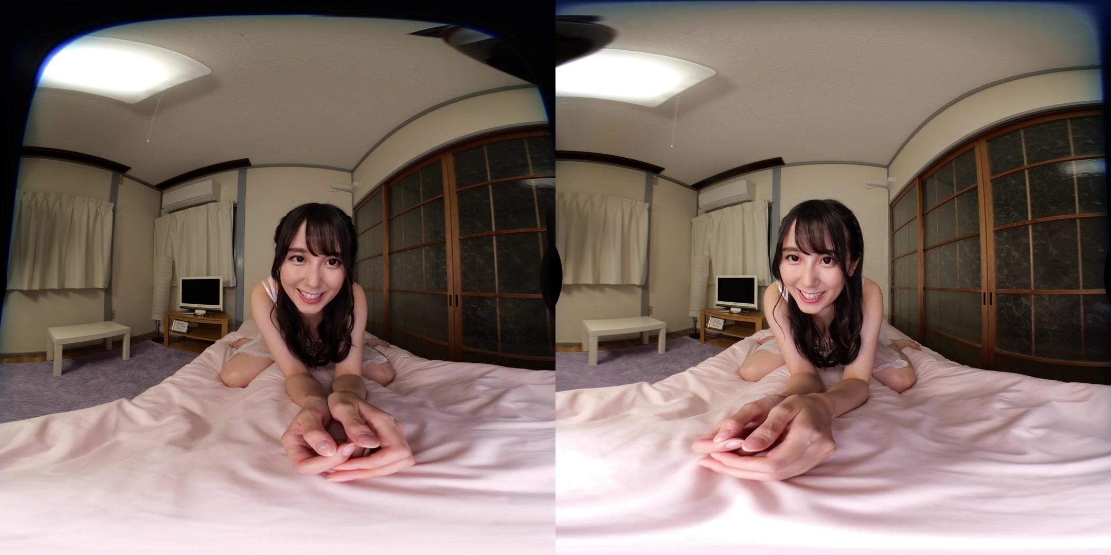 Apartment Days! Misaki Aina Act 1; Beautiful and Busty Classy Japanese Virtual Girlfriend Softcore Non-Nude