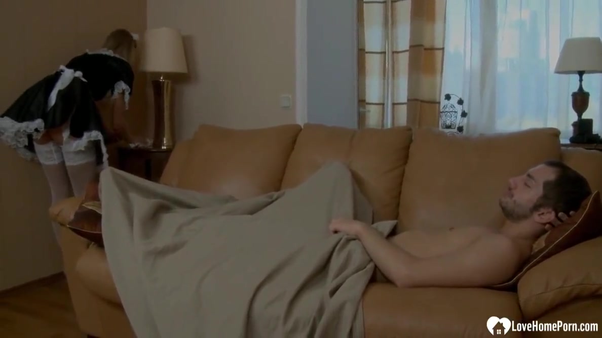 My Maid Could Not Resist A Quick Fuck