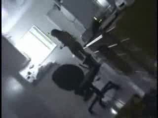 Black babe was seduced in the morning by a white lad