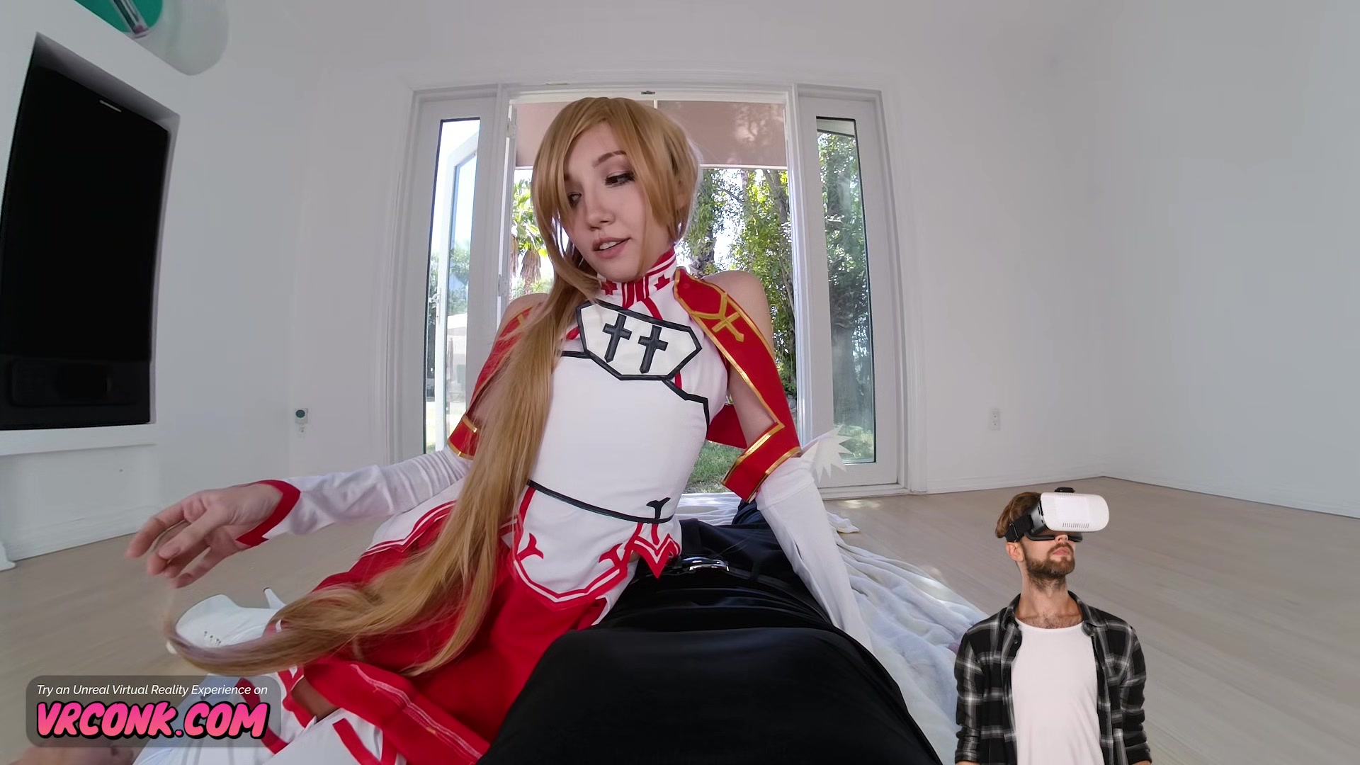 VR Conk Maya Woulfe as Yuuki Asuna - Sword Art Online XXX Parody VR Porn