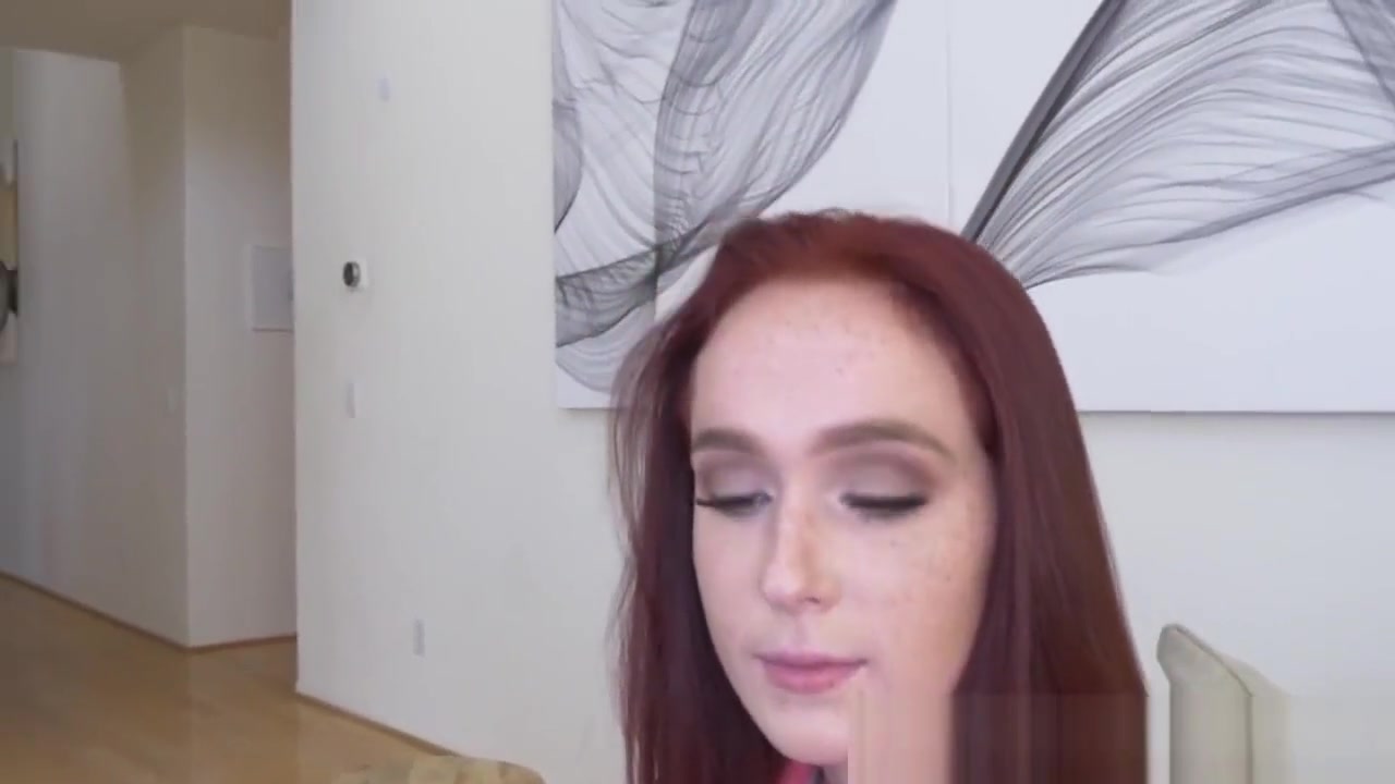 Redheaded teen 18+ Rides Stepdad