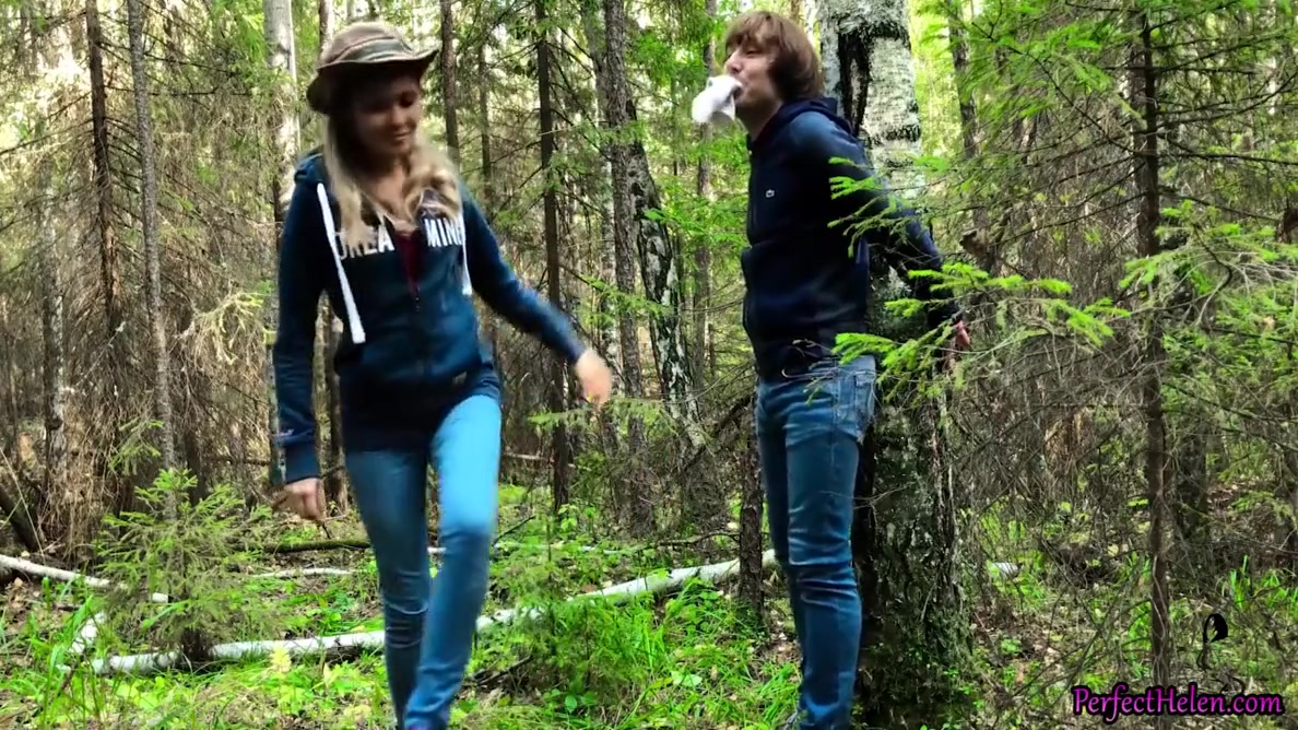 Stranger Arouses, Sucks And Fucks Hard In The Forest