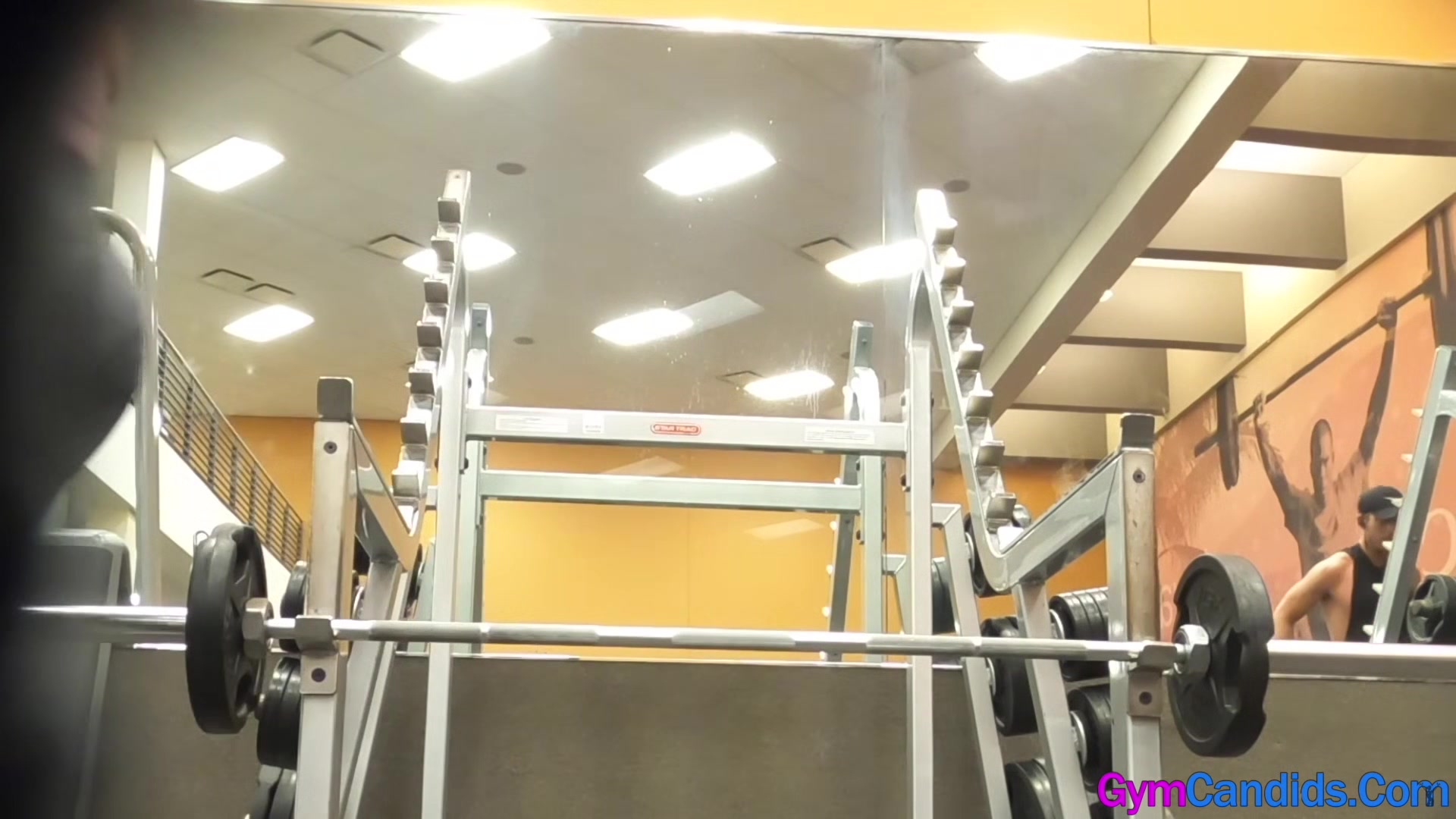 Big Ass in Leggings at the Gym