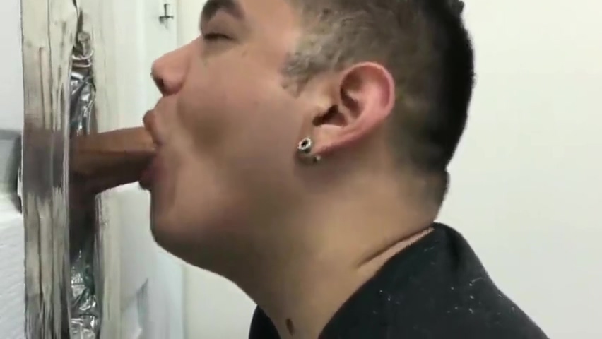 Juicy Uncut Latino Visits The Gloryhole