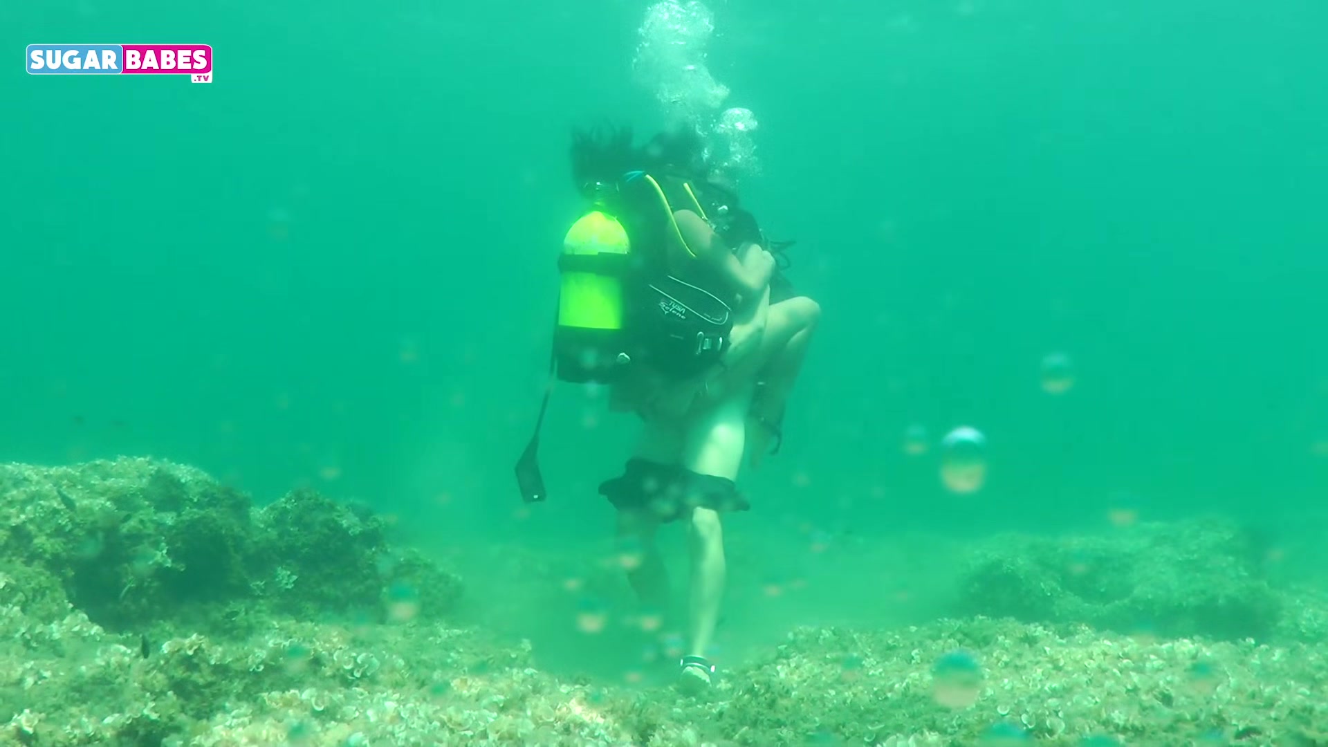 I fuck his *** Under the Water