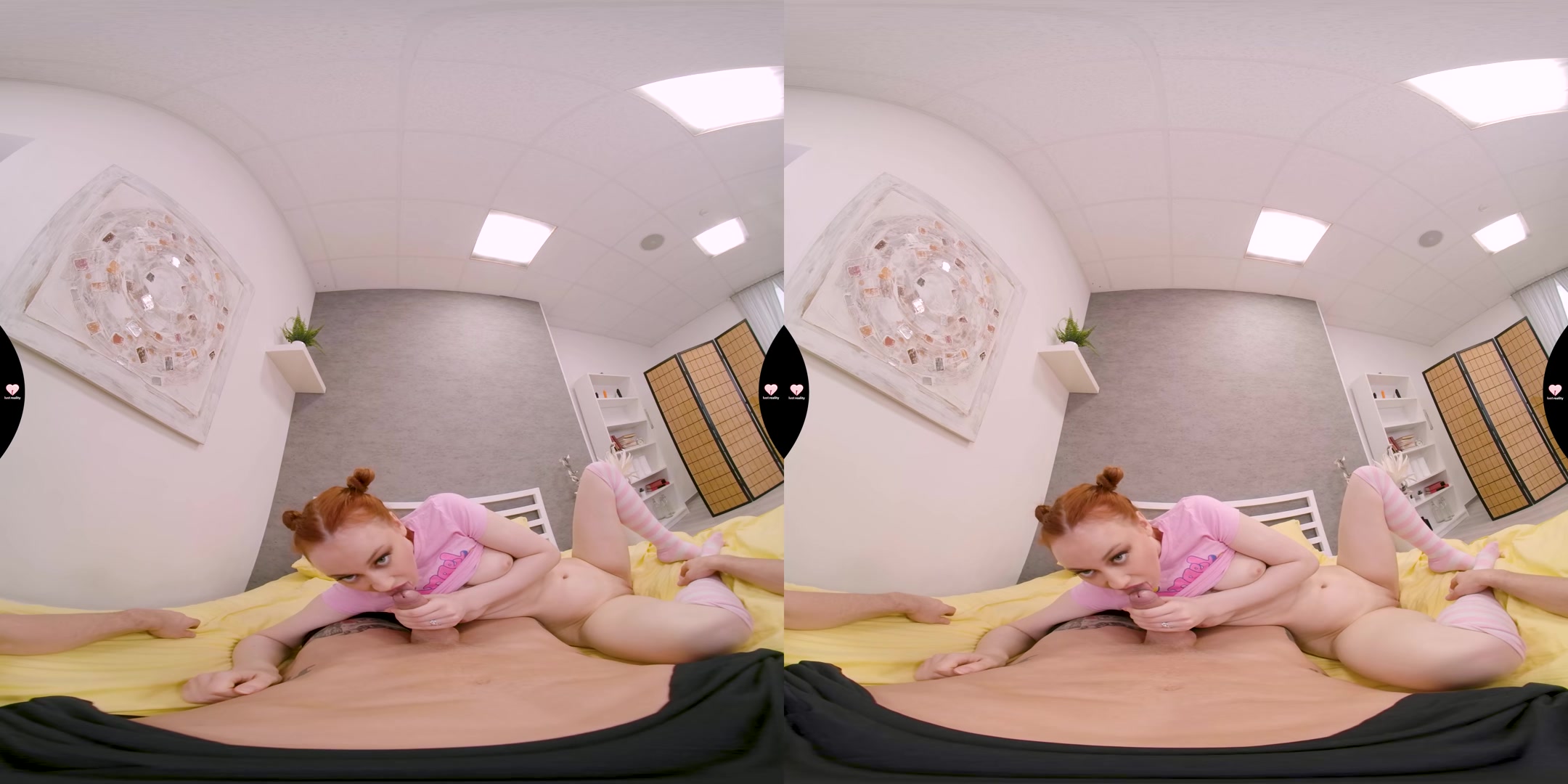 Your Sexy Redhead Angel In Pink Needs To Be Creampied - LustReality