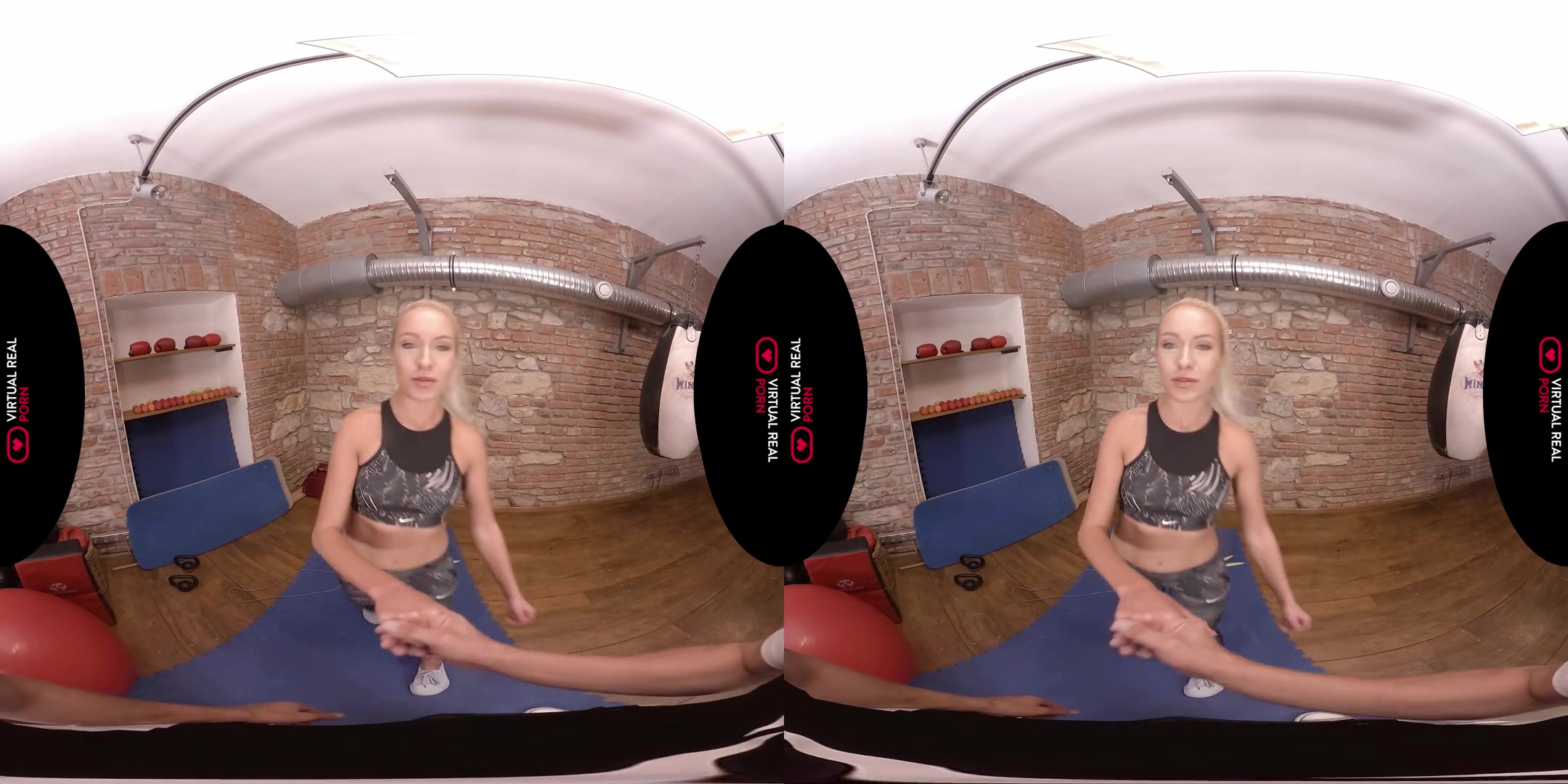 Angelika Grays in Alone In The Gym - VirtualRealPorn