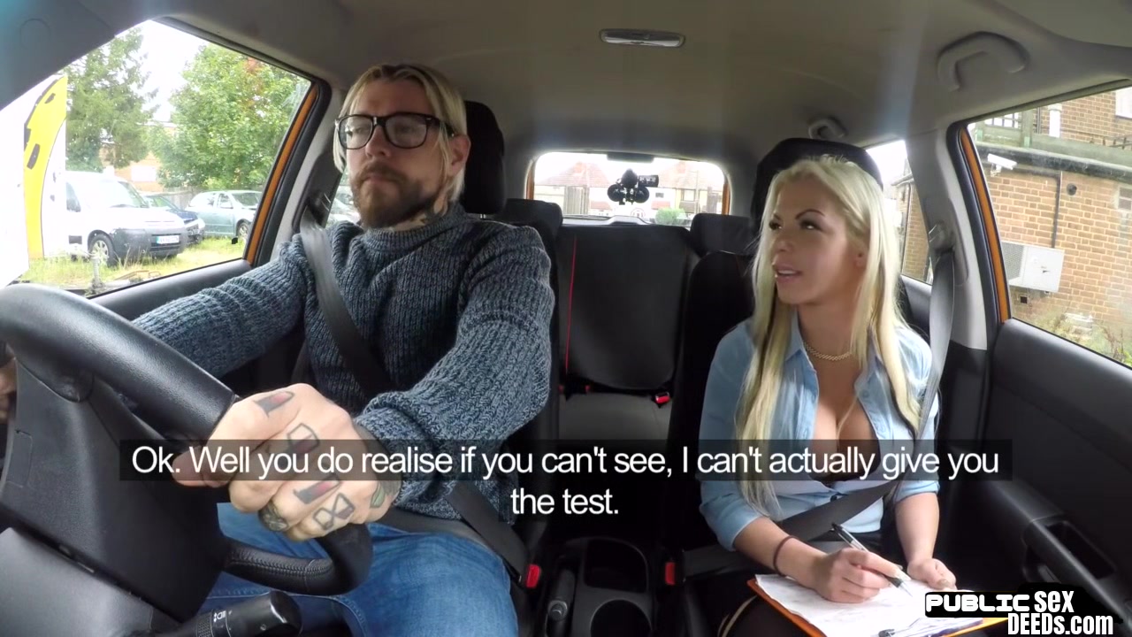 Bigtit UK milf blows shaft before pussy pounded in the car