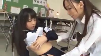 Hot Futanari Teacher Surprises students 18+