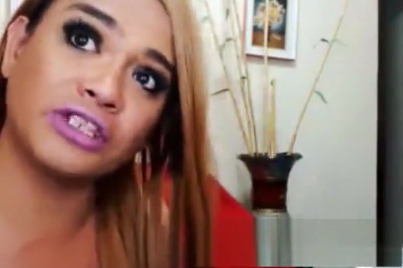 wild ladyboy pair Plays With cock And butthole