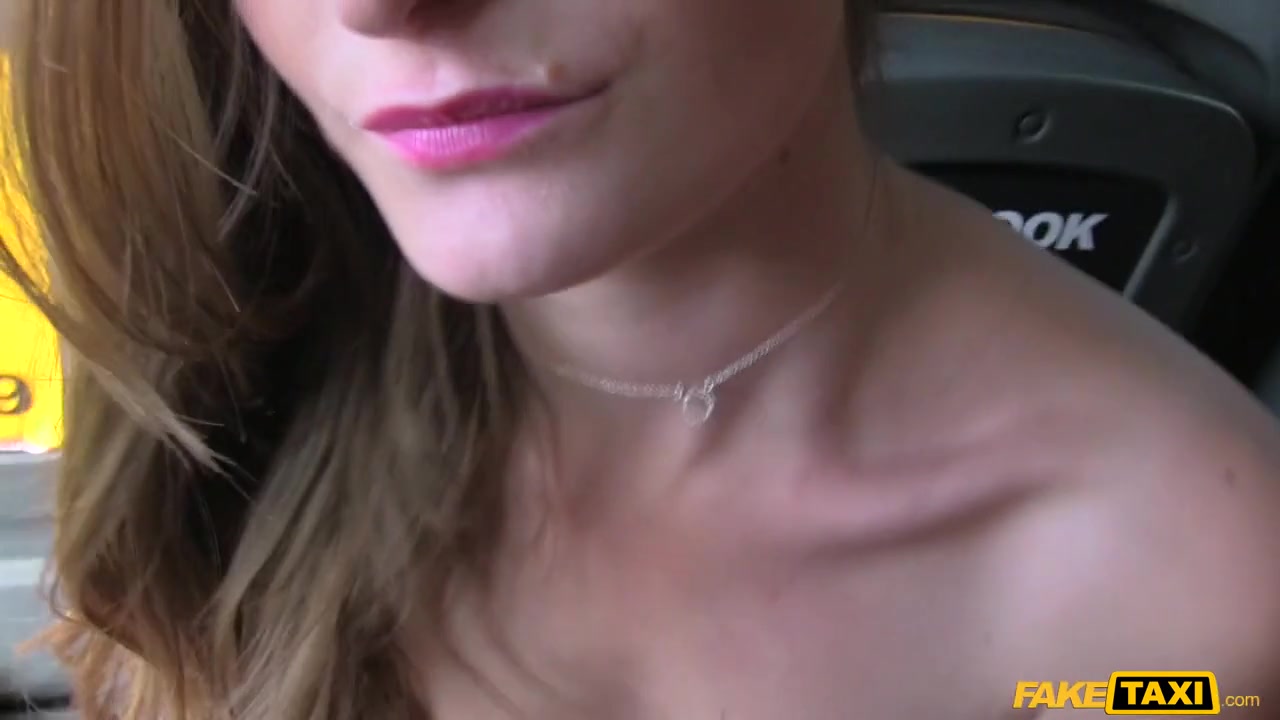 Barbie Sins Honour May in Taxi training leads to threesome - FakeTaxi