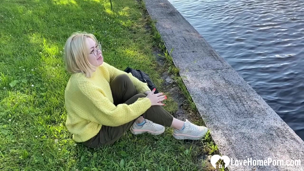 Blonde in the park wanted fresh cock