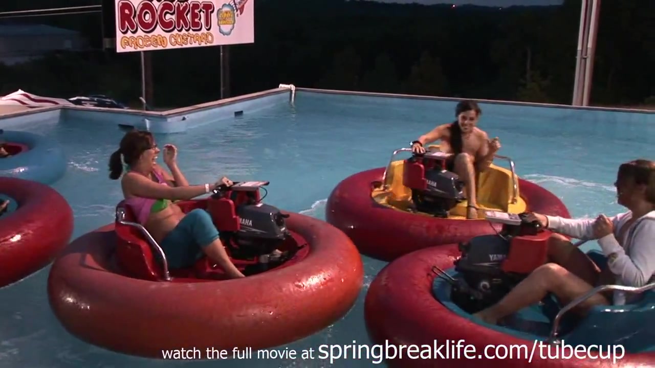 SpringBreakLife Video: Topless Bumper Boats