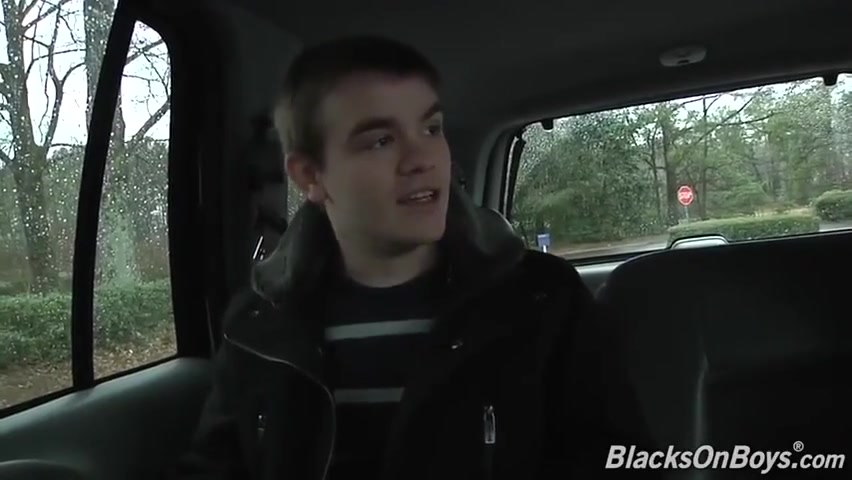 Gets His First Taste Of Black Cock With Justin Cross