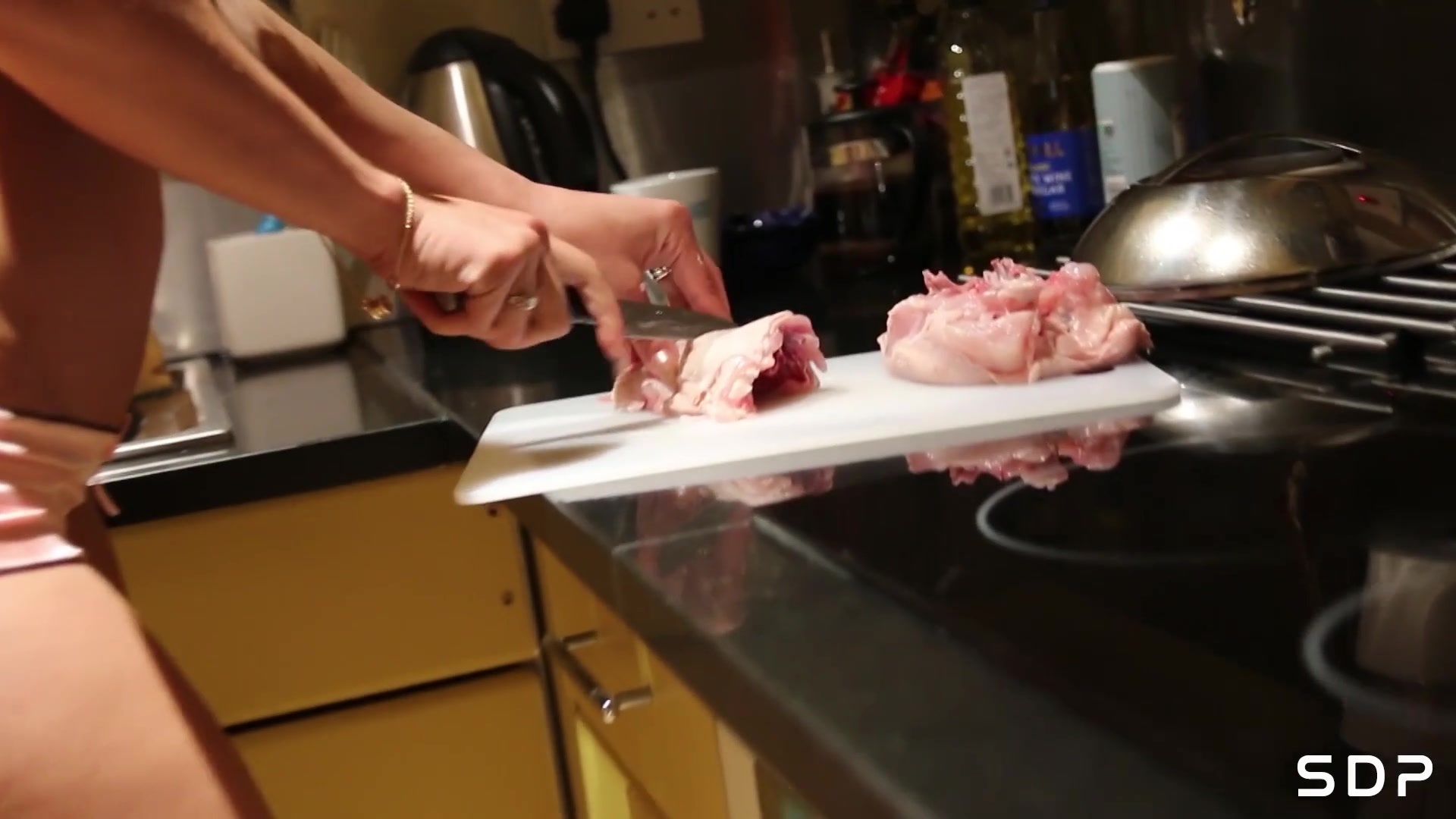 Play In The Kitchen - Sex Movies Featuring Shalina Devine